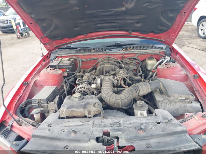 2007 Ford Mustang V6 Deluxe/V6 Premium VIN: 1ZVFT80N775345094 Lot: 39698467