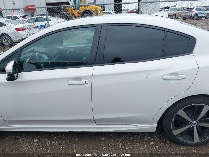 2018 Subaru Impreza Sport VIN: 4S3GKAM67J3606151 Lot: 39698474