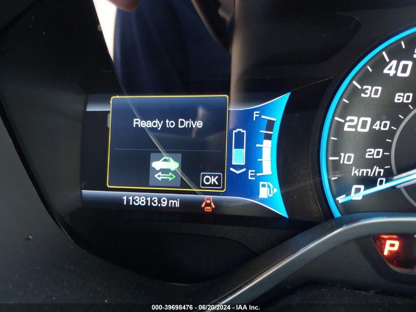 2013 Ford C-Max Hybrid Sel VIN: 1FADP5BU4DL524207 Lot: 39698476