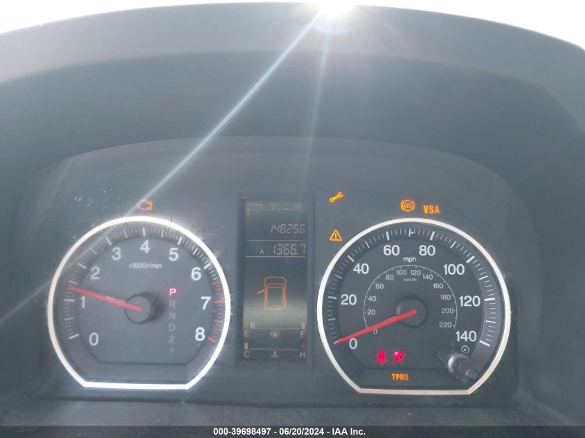 2007 Honda Cr-V Lx VIN: JHLRE38337C044739 Lot: 39698497