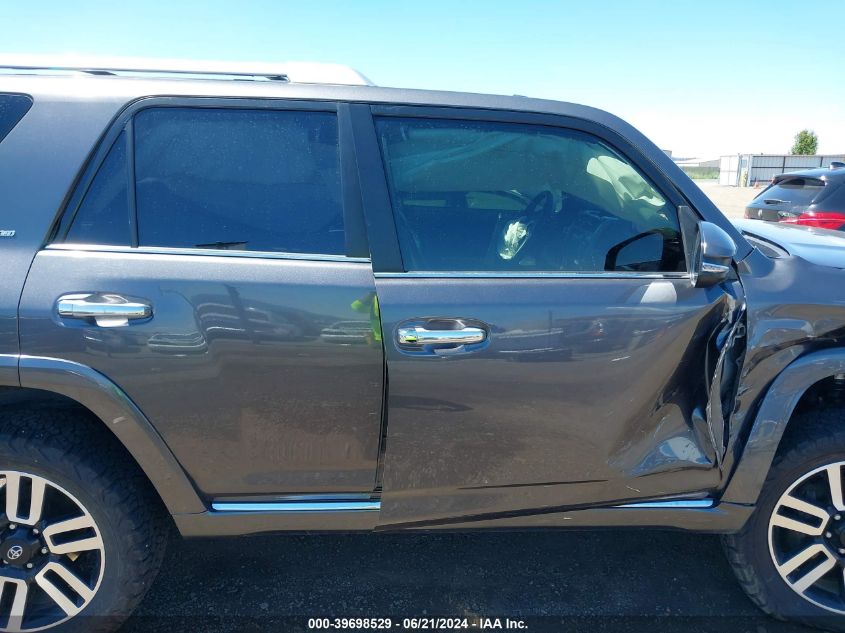 2016 Toyota 4Runner Limited VIN: JTEBU5JR4G5341658 Lot: 39698529