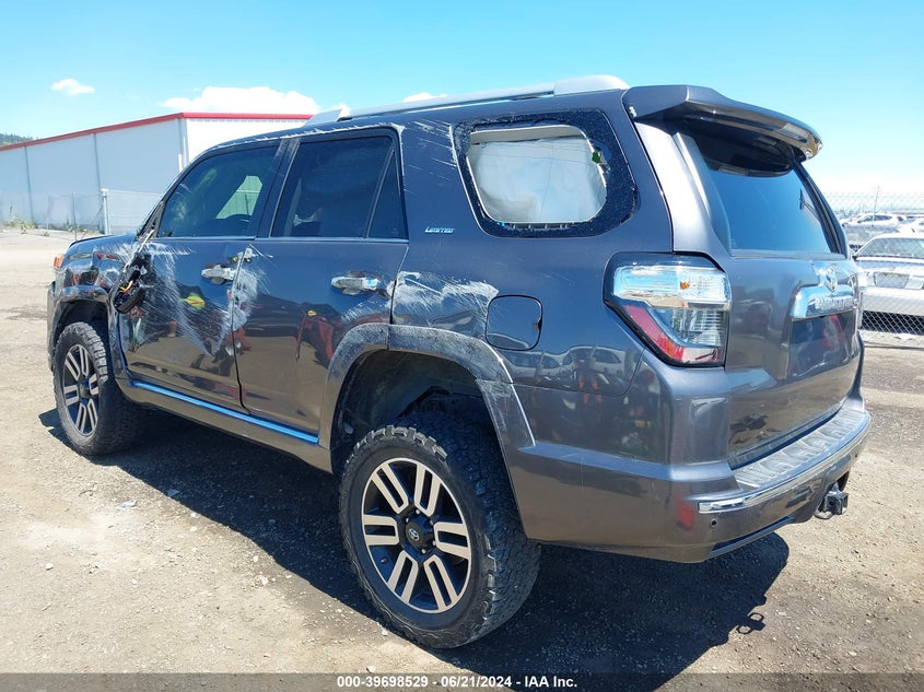 2016 Toyota 4Runner Limited VIN: JTEBU5JR4G5341658 Lot: 39698529