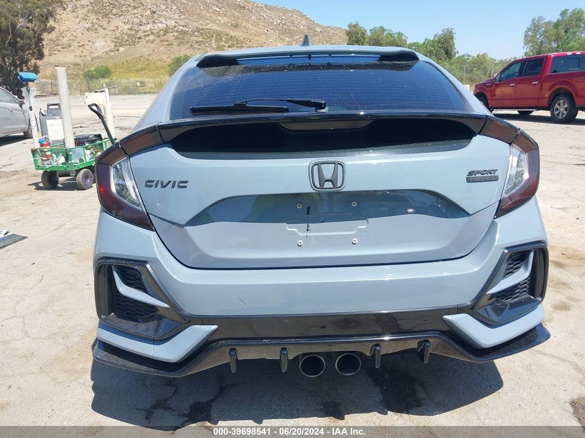 2021 HONDA CIVIC SPORT TOURING - SHHFK7H96MU408377