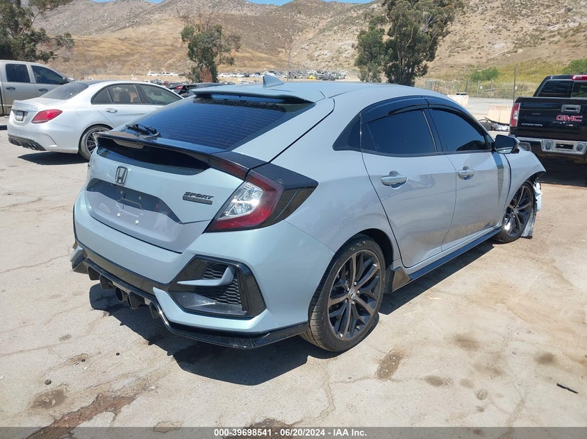 2021 HONDA CIVIC SPORT TOURING - SHHFK7H96MU408377