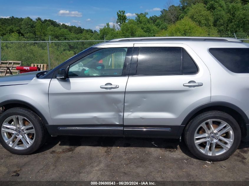 2017 Ford Explorer Xlt VIN: 1FM5K7D86HGD35478 Lot: 39698543