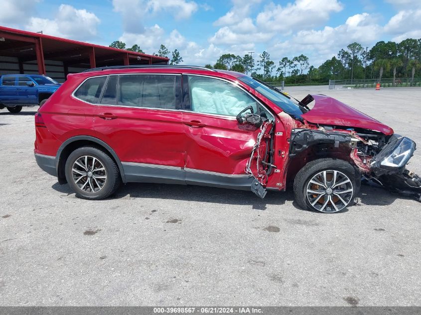 2021 Volkswagen Tiguan 2.0T Se/2.0T Se R-Line Black/2.0T Sel VIN: 3VV3B7AX2MM032142 Lot: 39698567