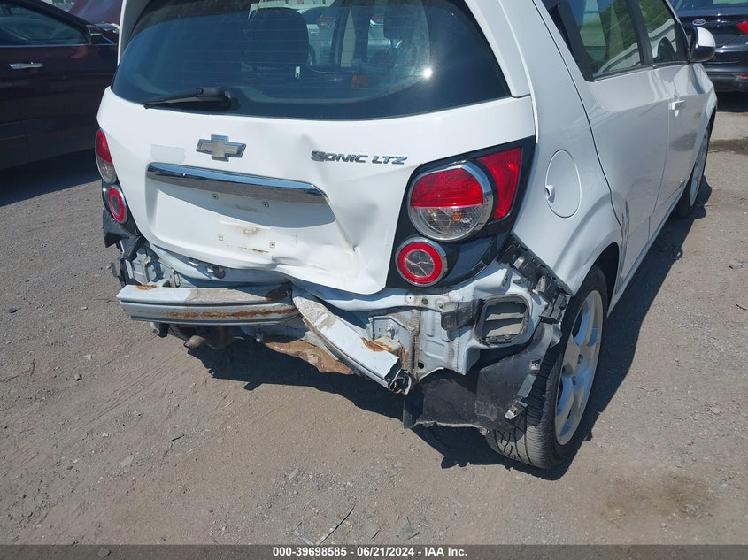 2013 Chevrolet Sonic Ltz Auto VIN: 1G1JE6SH0D4118021 Lot: 39698585