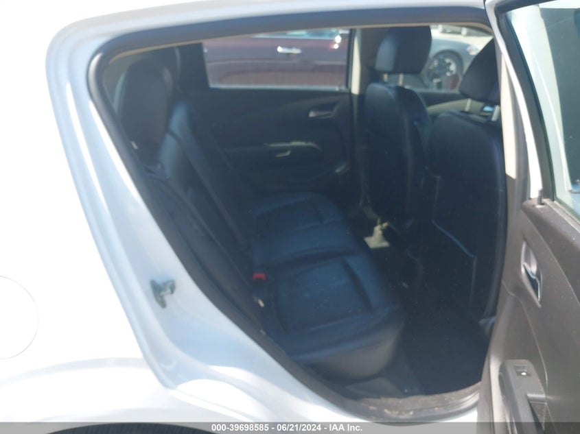 2013 Chevrolet Sonic Ltz Auto VIN: 1G1JE6SH0D4118021 Lot: 39698585