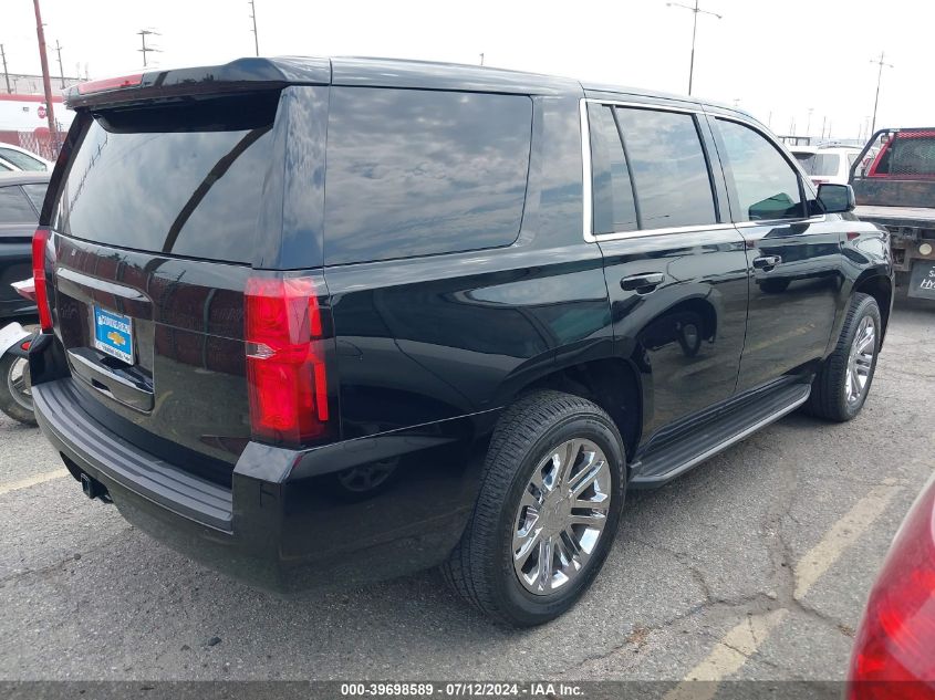 2015 Chevrolet Tahoe Police VIN: 1GNLC2EC2FR650432 Lot: 39859501