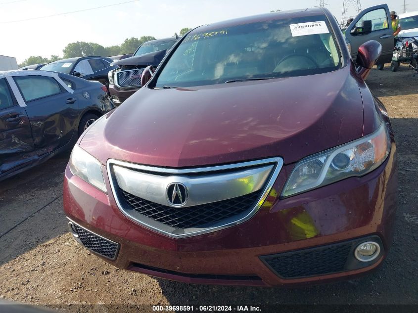 2015 Acura Rdx Technology VIN: 5J8TB4H5XFL011045 Lot: 39698591