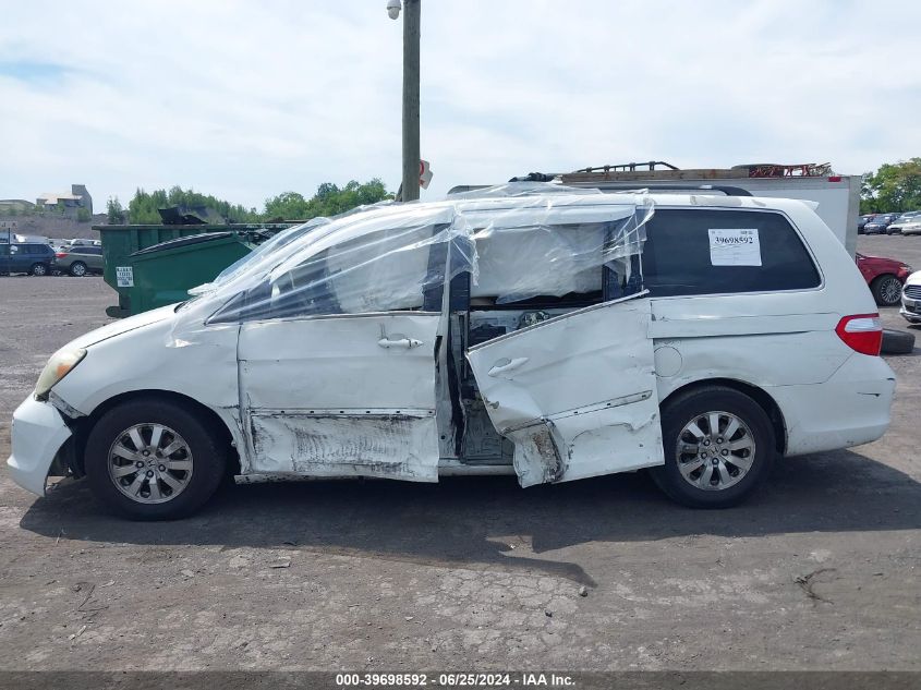 2005 Honda Odyssey Touring VIN: 5FNRL38815B107237 Lot: 39698592
