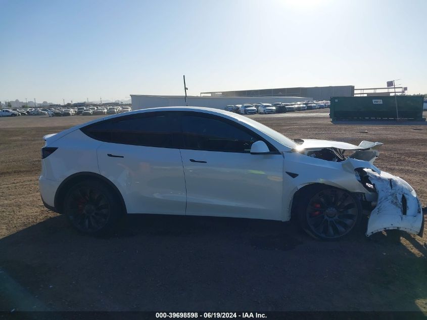 2022 Tesla Model Y VIN: 7SAYGDEF6NF409540 Lot: 39698598