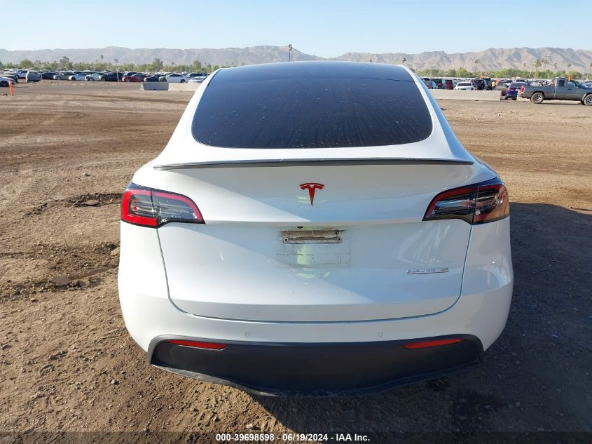 2022 Tesla Model Y VIN: 7SAYGDEF6NF409540 Lot: 39698598