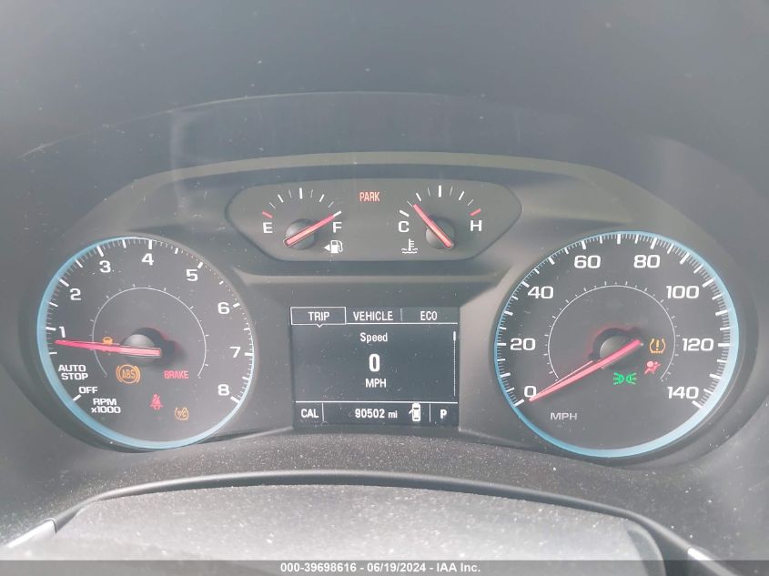 2018 Chevrolet Equinox Lt VIN: 3GNAXSEV4JS542669 Lot: 39698616