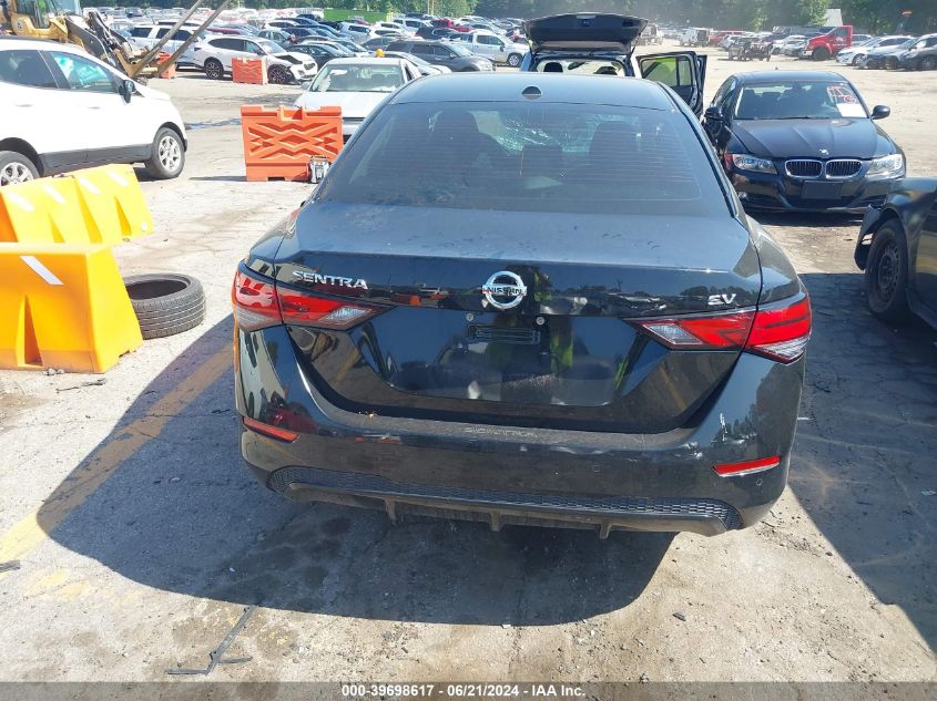 2022 Nissan Sentra Sv Xtronic Cvt VIN: 3N1AB8CV9NY305727 Lot: 39698617