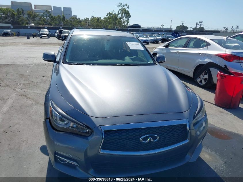 2017 Infiniti Q50 2.0T Premium VIN: JN1CV7AP9HM642677 Lot: 39698618