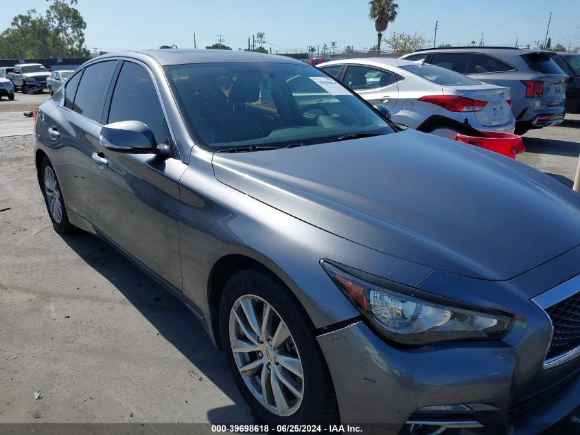 2017 Infiniti Q50 2.0T Premium VIN: JN1CV7AP9HM642677 Lot: 39698618