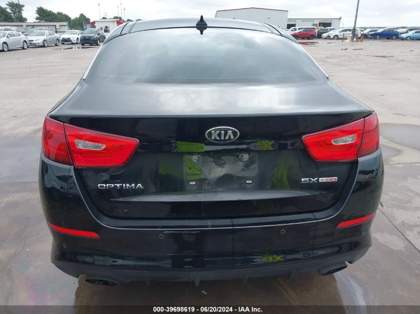 2015 Kia Optima Sx Turbo VIN: 5XXGR4A63FG379999 Lot: 39698619