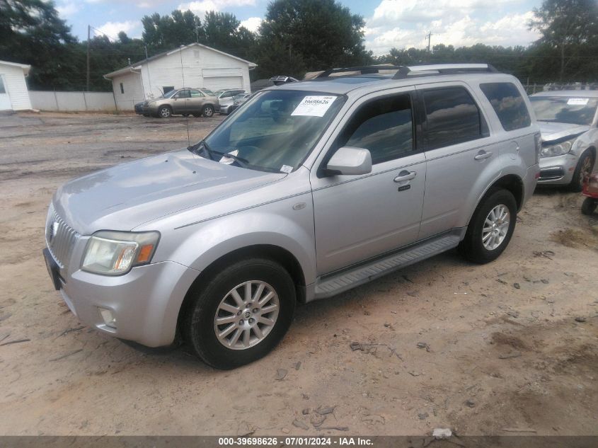 2009 Mercury Mariner Premier V6 VIN: 4M2CU87G99KJ16781 Lot: 39698626
