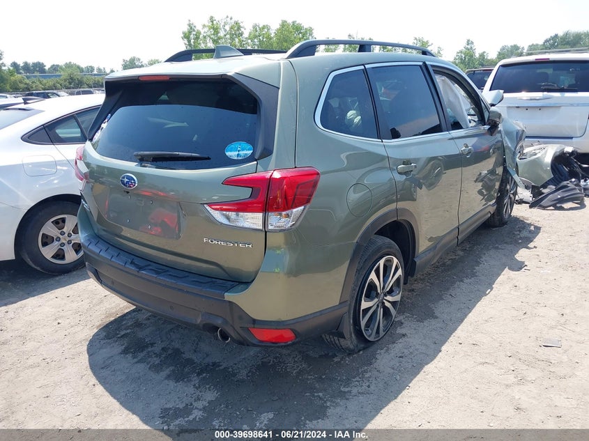 2020 Subaru Forester Limited VIN: JF2SKAUC1LH556242 Lot: 39698641