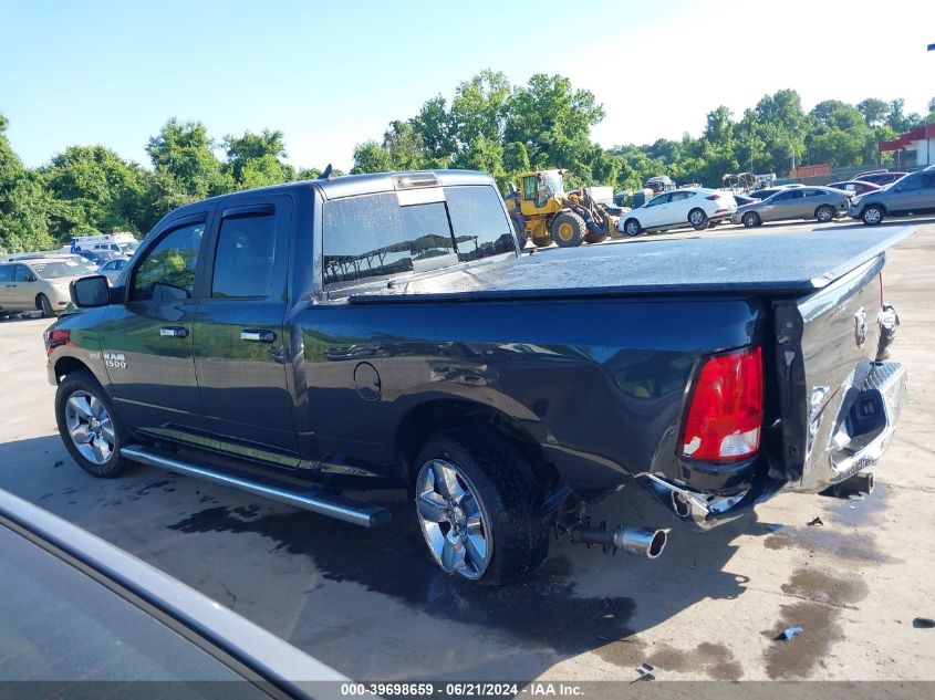 2018 Ram 1500 Big Horn Quad Cab 4X4 6'4 Box VIN: 1C6RR7GT1JS216166 Lot: 39698659