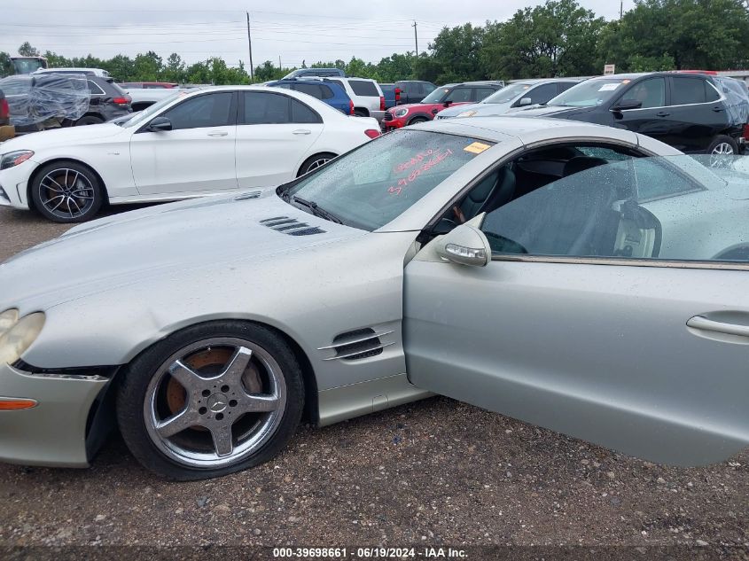 2003 Mercedes-Benz Sl 500 VIN: WDBSK75F13F009945 Lot: 39698661