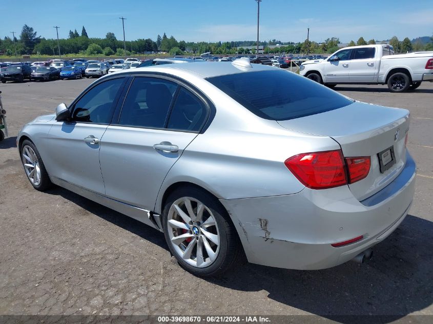 2013 BMW 328I VIN: WBA3A5C52DF601439 Lot: 39698670