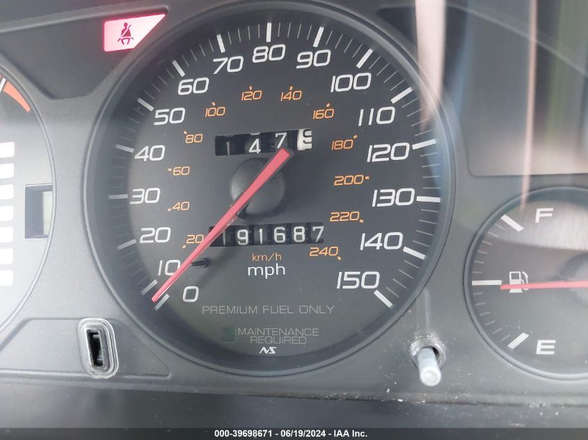 2001 Honda Prelude VIN: JHMBB62491C010515 Lot: 39698671