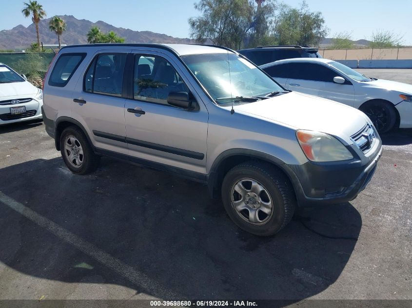 2004 Honda Cr-V Lx VIN: JHLRD68414C022389 Lot: 39698680