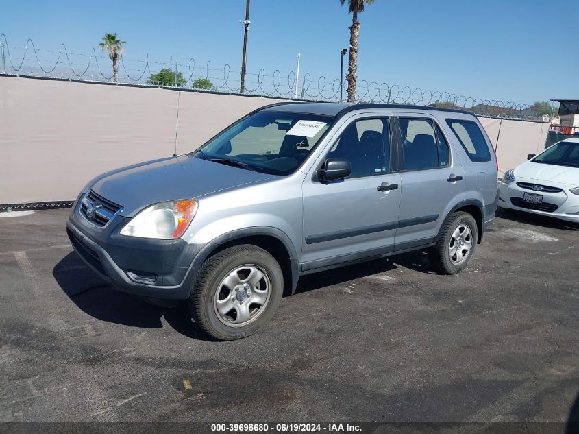 2004 Honda Cr-V Lx VIN: JHLRD68414C022389 Lot: 39698680