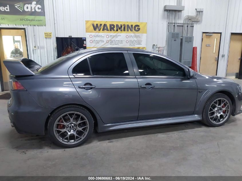 2010 Mitsubishi Lancer Evolution Mr VIN: JA32W5FV9AU012891 Lot: 39698683