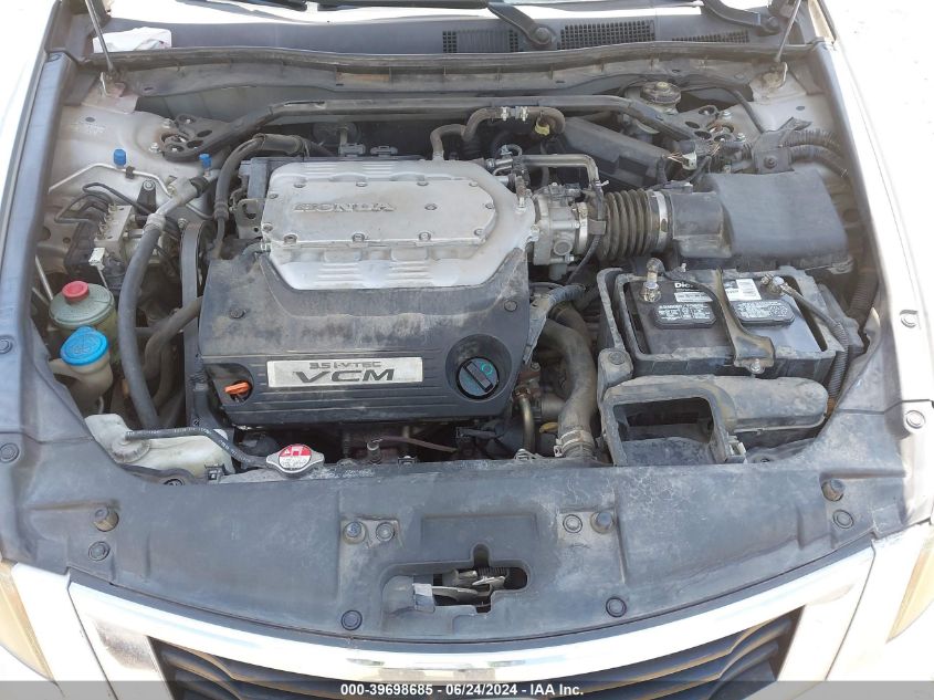 2009 Honda Accord 3.5 Ex-L VIN: 1HGCP36859A014458 Lot: 39698685