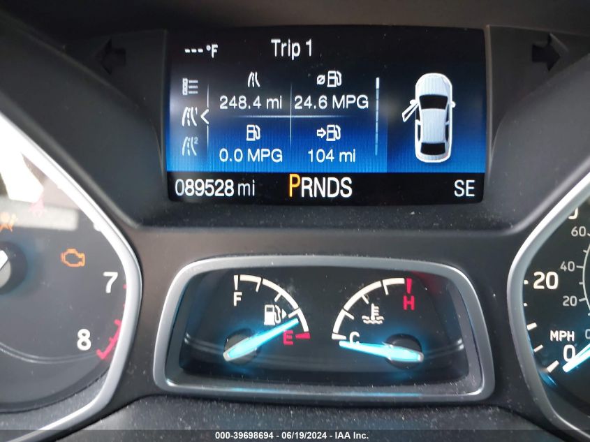 2017 FORD ESCAPE SE - 1FMCU9G97HUB94018