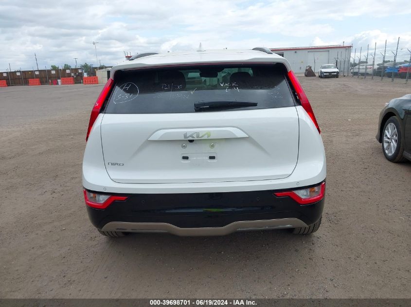 2024 Kia Niro Ev Wind VIN: KNDCR3L10R5108465 Lot: 39698701