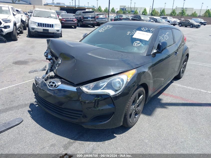 2015 Hyundai Veloster VIN: KMHTC6AD9FU228701 Lot: 39698705