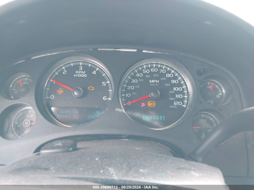 2009 Chevrolet Tahoe Ls VIN: 1GNFC13C99R290199 Lot: 39698713