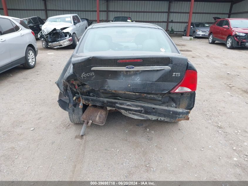 2001 Ford Focus Zts VIN: 1FAHP38301W117175 Lot: 39698718