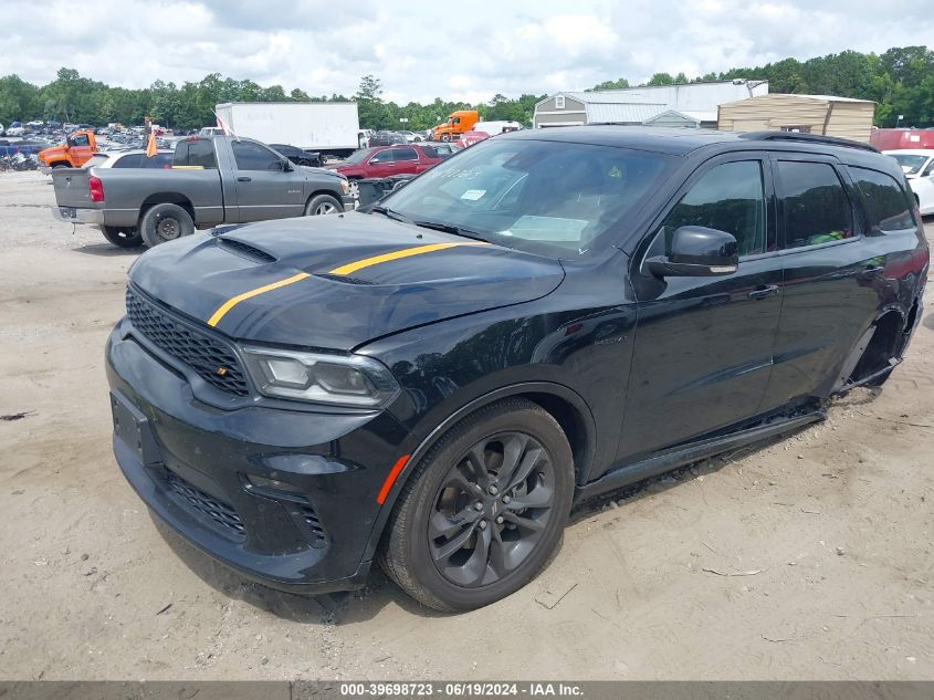 2022 Dodge Durango Orange Sport Rwd VIN: 1C4SDHCTXNC226537 Lot: 39698723