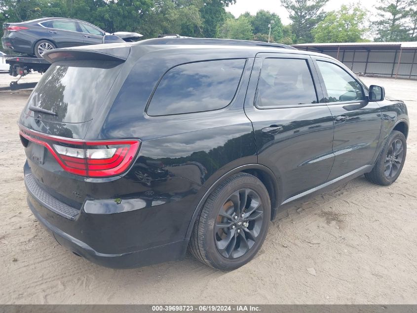 2022 Dodge Durango Orange Sport Rwd VIN: 1C4SDHCTXNC226537 Lot: 39698723