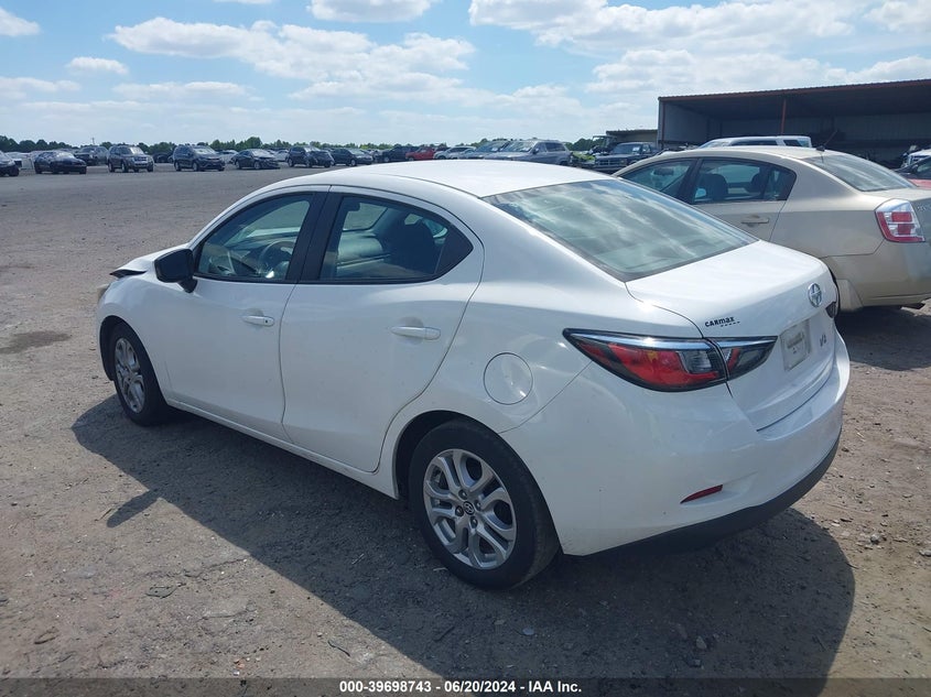 2016 Scion Ia VIN: 3MYDLBZV3GY139625 Lot: 39698743