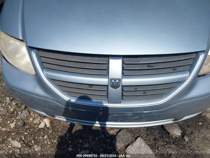 2005 Dodge Grand Caravan Se VIN: 1D4GP24R75B356040 Lot: 39698752