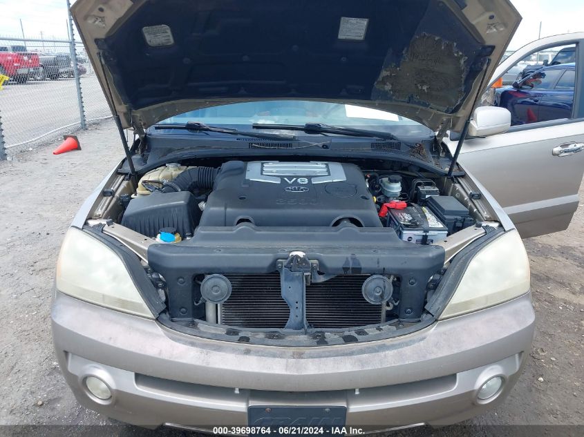 2005 Kia Sorento Ex/Lx VIN: KNDJC733055409118 Lot: 39698764