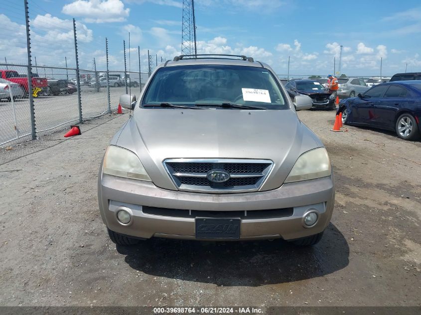 2005 Kia Sorento Ex/Lx VIN: KNDJC733055409118 Lot: 39698764