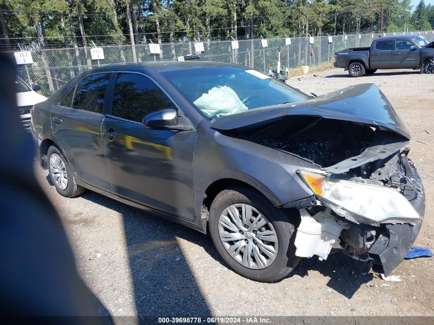 2012 Toyota Camry L VIN: 4T4BF1FK8CR245276 Lot: 39698778