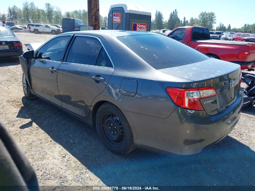 2012 Toyota Camry L VIN: 4T4BF1FK8CR245276 Lot: 39698778