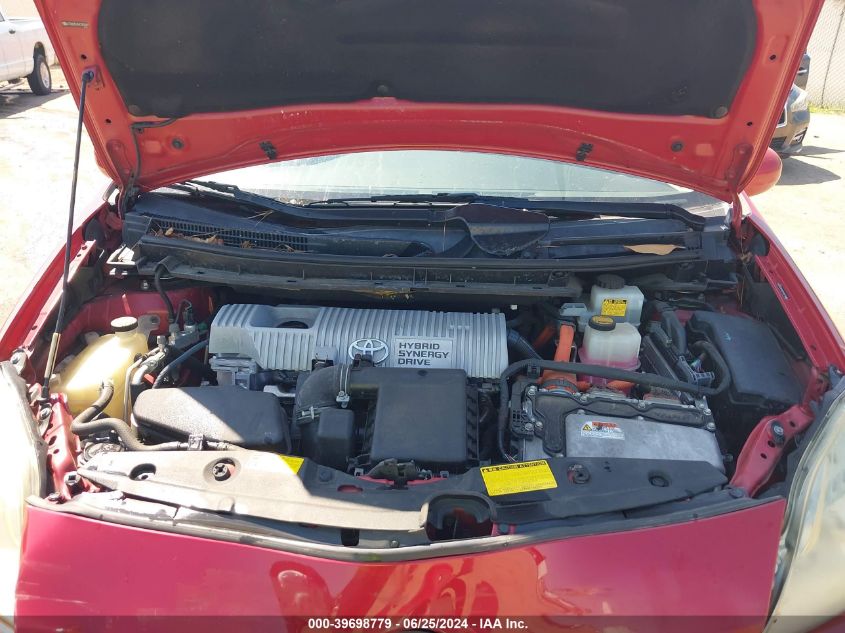 2010 Toyota Prius VIN: JTDKN3DU8A0080884 Lot: 39698779