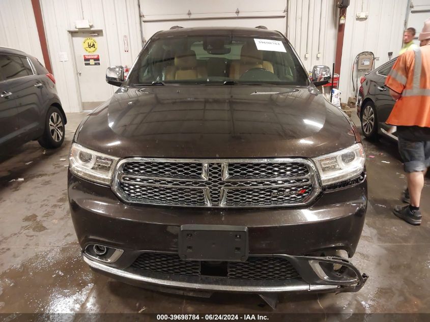 2017 Dodge Durango Citadel Awd VIN: 1C4SDJET6HC789268 Lot: 39698784