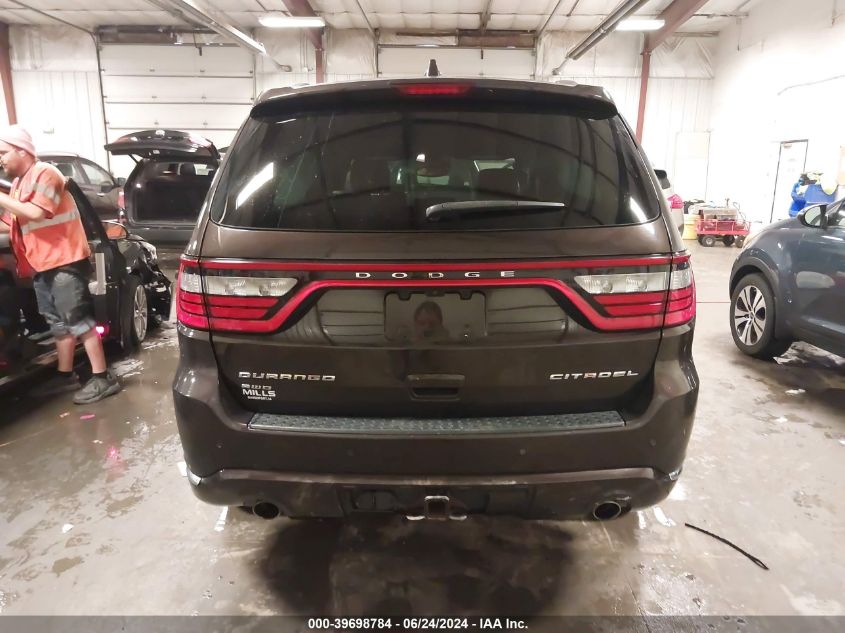 2017 Dodge Durango Citadel Awd VIN: 1C4SDJET6HC789268 Lot: 39698784