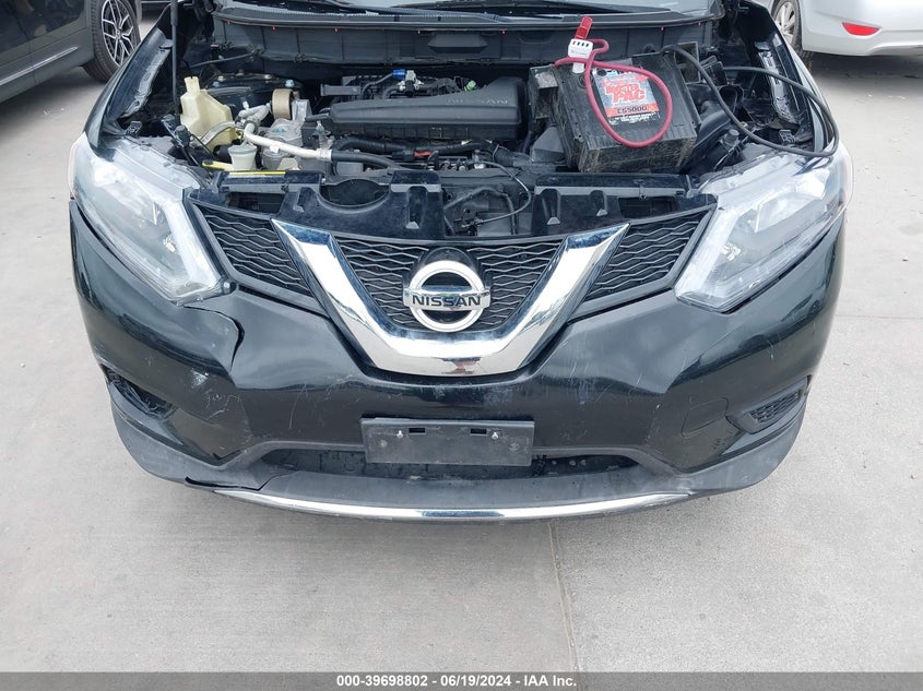2016 Nissan Rogue Sv VIN: KNMAT2MT1GP668886 Lot: 39698802