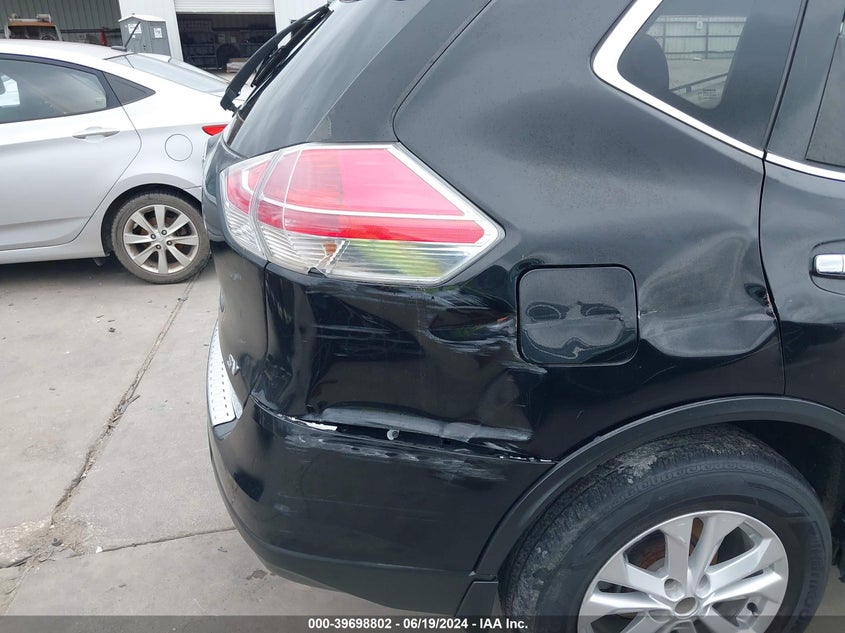 2016 Nissan Rogue Sv VIN: KNMAT2MT1GP668886 Lot: 39698802